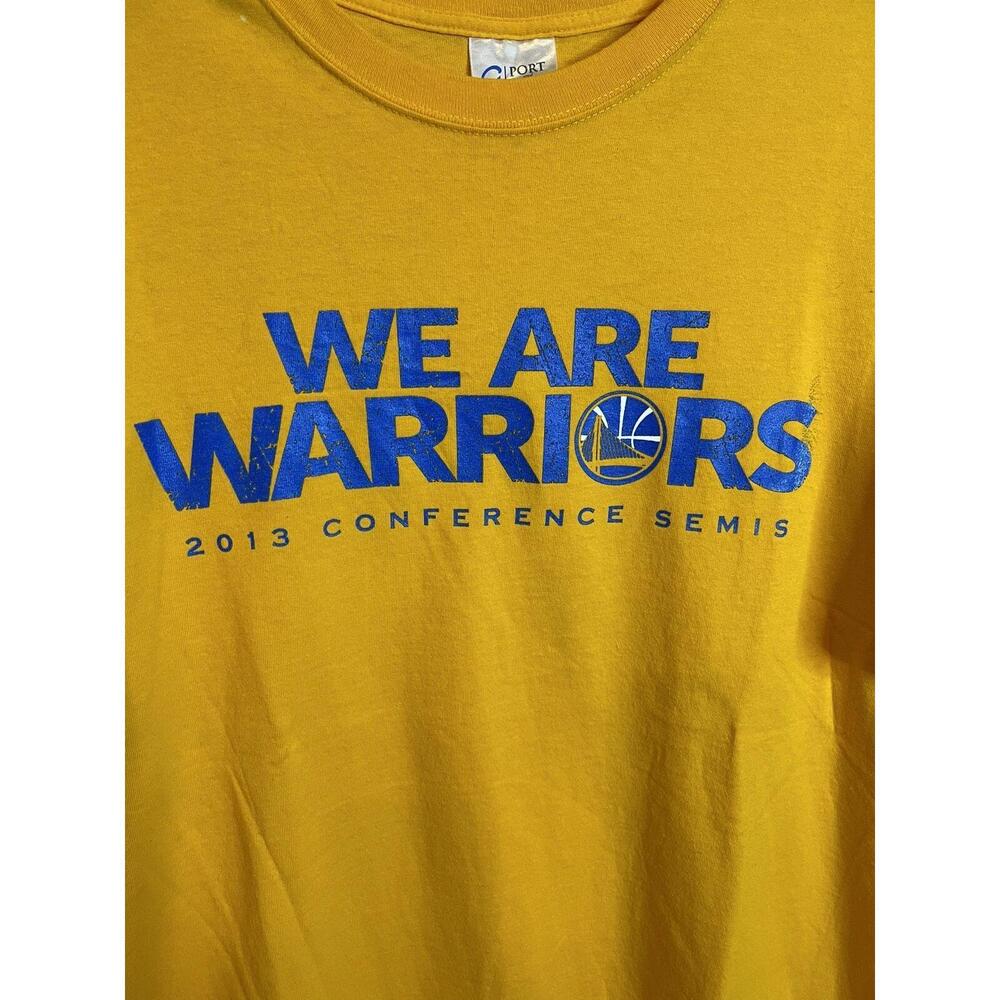 We Are Warriors Conference Semis Yellow T-Shirt Adult X-Large